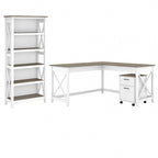 Ensemble de bureau en L, 3 pièces, 1 personne