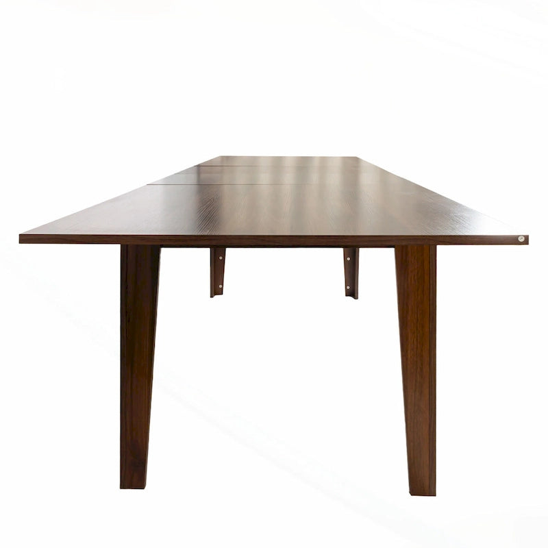 Table à manger extensible, aspect bois, 2 à 6 places