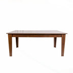 Table à manger extensible, aspect bois, 2 à 6 places