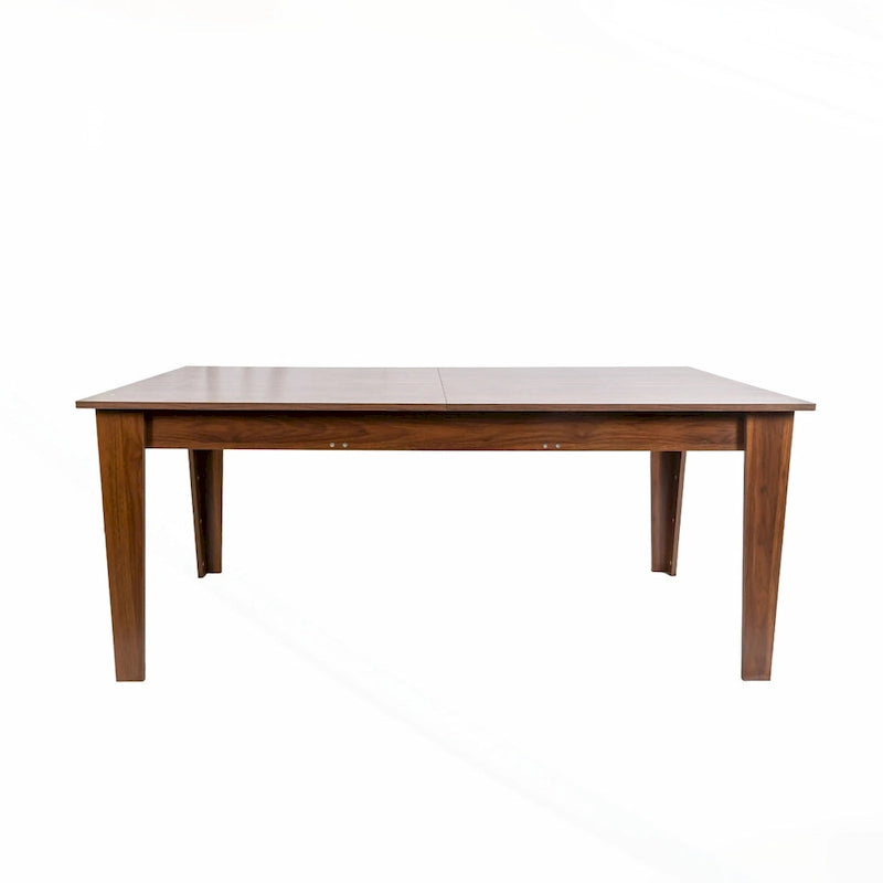 Table à manger extensible, aspect bois, 2 à 6 places
