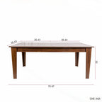 Table à manger extensible, aspect bois, 2 à 6 places