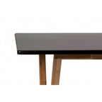 Bureau pliant en bambou Caramel / Blanc / Noir / Espresso – Une personne