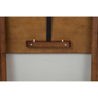Bureau pliant en bambou Caramel / Blanc / Noir / Espresso – Une personne