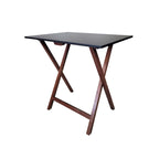 Bureau pliant en bambou Caramel / Blanc / Noir / Espresso – Une personne
