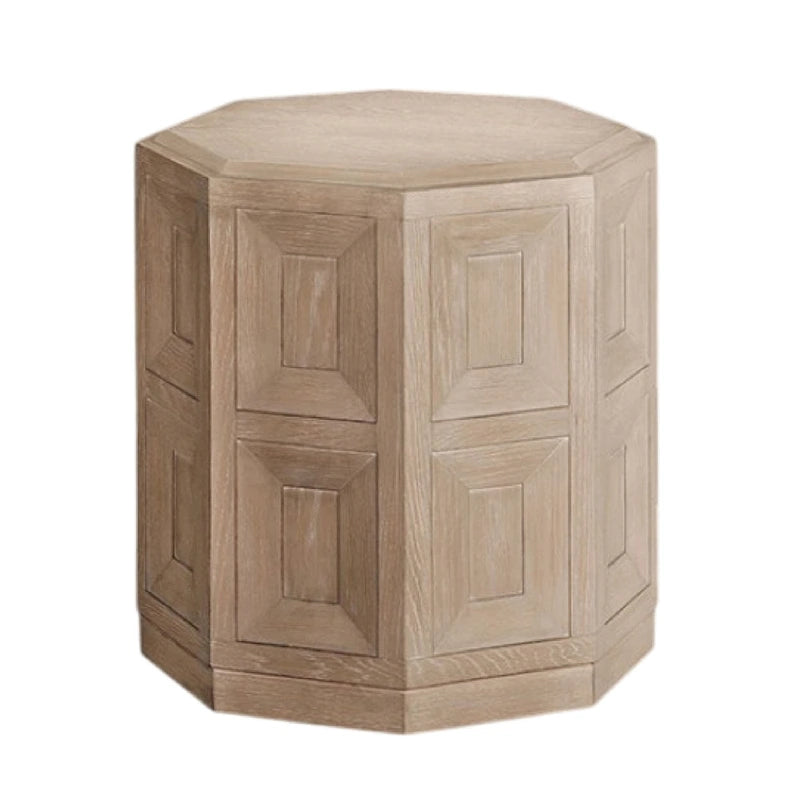 Table d'appoint rectangulaire brun fauve avec roulettes, 1 pièce