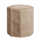 Table d'appoint rectangulaire brun fauve avec roulettes, 1 pièce