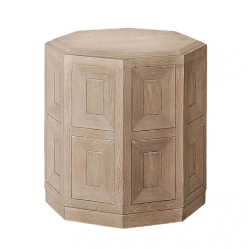 Table d'appoint rectangulaire brun fauve avec roulettes, 1 pièce