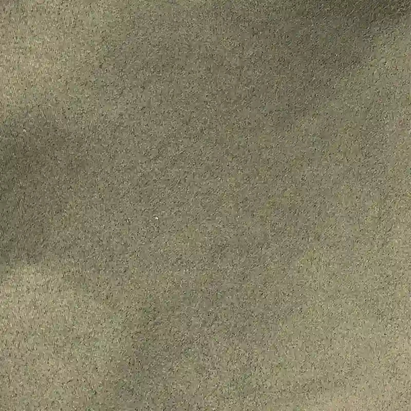 Fauteuil inclinable matelassé en microfibre vert sauge et chocolat, une place
