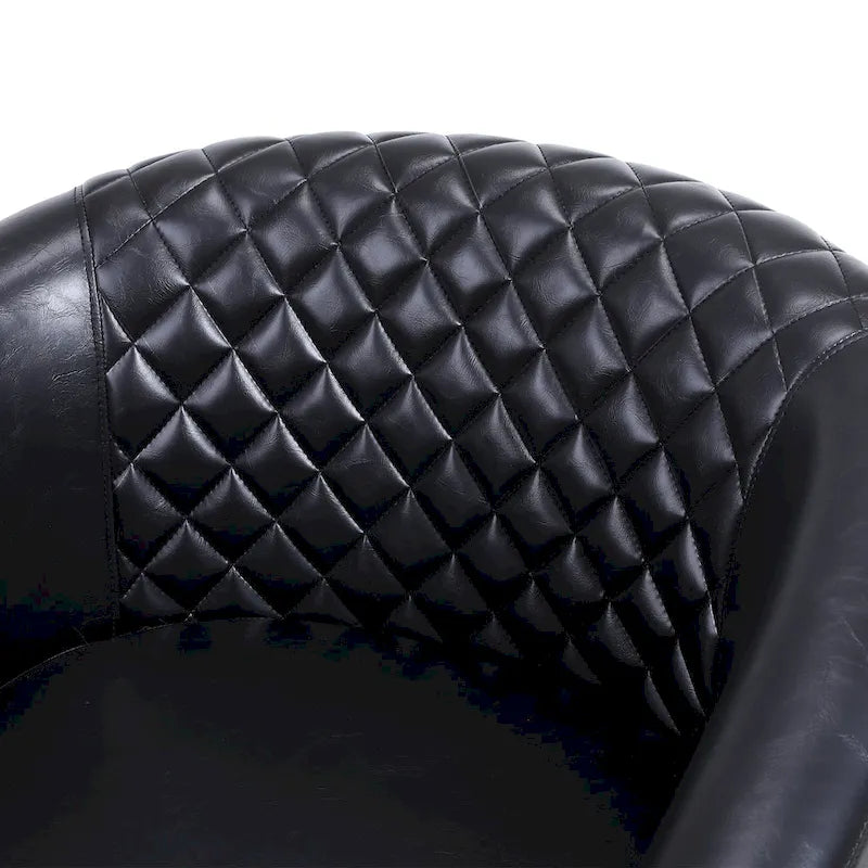Fauteuil Club, Clous Décoratifs, Pieds en Bois Massif, 1 Place | Noir / Blanc / Bleu Marine / Café / Orange / Marron / Rouge