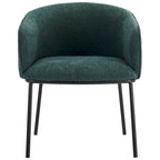 Fauteuil à accoudoirs Boucle Barrel – Gris / Blanc / Gris clair / Jaune / Vert / Orange, une place