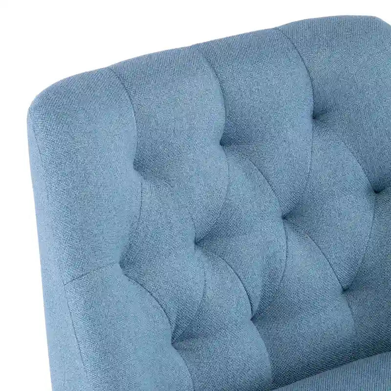 Chaise de bureau réglable, tissu lin, assise individuelle – Gris / Bleu / Gris anthracite / Marron / Beige