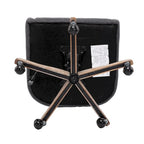 Chaise de bureau réglable, tissu lin, assise individuelle – Gris / Bleu / Gris anthracite / Marron / Beige