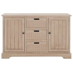 Console 2 tiroirs et 3 paniers – Style Ferme