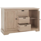 Console 2 tiroirs et 3 paniers – Style Ferme
