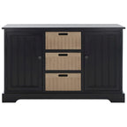 Console 2 tiroirs et 3 paniers – Style Ferme