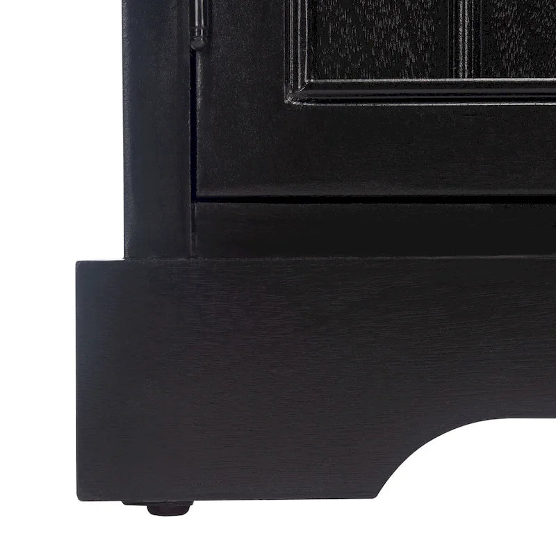 Console 2 tiroirs et 3 paniers – Style Ferme