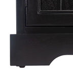 Console 2 tiroirs et 3 paniers – Style Ferme