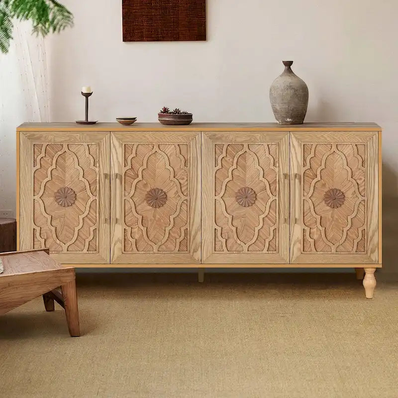Storage Cabinet with 4 Doors - N/A