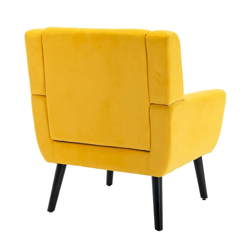 Fauteuil d'appoint en velours, fauteuil, siège individuel, vert / violet / orange / sarcelle / jaune / noir / rose