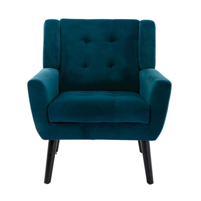 Fauteuil d'appoint en velours, fauteuil, siège individuel, vert / violet / orange / sarcelle / jaune / noir / rose