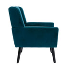Fauteuil d'appoint en velours, fauteuil, siège individuel, vert / violet / orange / sarcelle / jaune / noir / rose