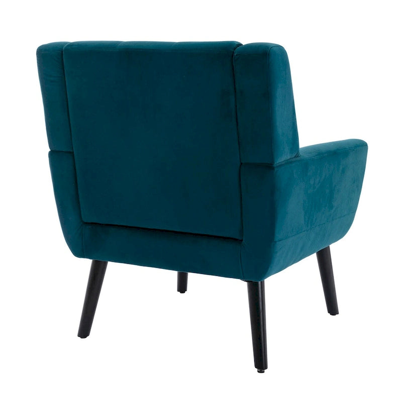 Fauteuil d'appoint en velours, fauteuil, siège individuel, vert / violet / orange / sarcelle / jaune / noir / rose