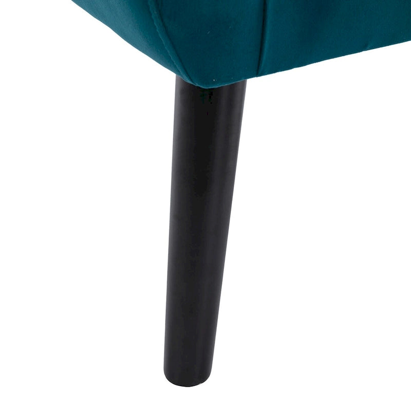Fauteuil d'appoint en velours, fauteuil, siège individuel, vert / violet / orange / sarcelle / jaune / noir / rose
