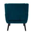 Fauteuil d'appoint en velours, fauteuil, siège individuel, vert / violet / orange / sarcelle / jaune / noir / rose