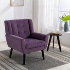 Fauteuil d'appoint en velours, fauteuil, siège individuel, vert / violet / orange / sarcelle / jaune / noir / rose