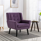 Fauteuil d'appoint en velours, fauteuil, siège individuel, vert / violet / orange / sarcelle / jaune / noir / rose