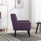 Fauteuil d'appoint en velours, fauteuil, siège individuel, vert / violet / orange / sarcelle / jaune / noir / rose