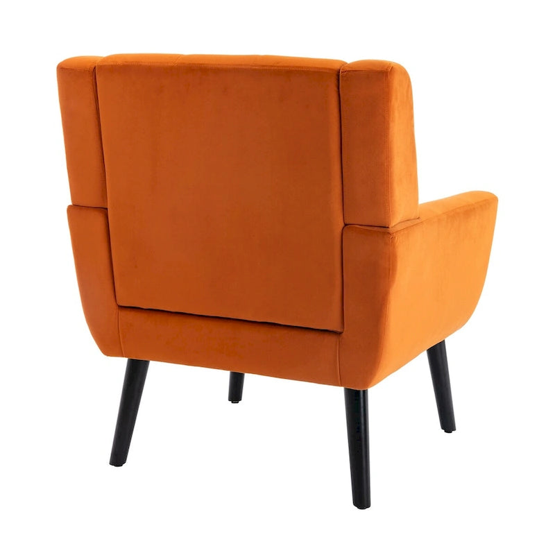 Fauteuil d'appoint en velours, fauteuil, siège individuel, vert / violet / orange / sarcelle / jaune / noir / rose