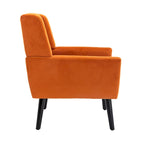 Fauteuil d'appoint en velours, fauteuil, siège individuel, vert / violet / orange / sarcelle / jaune / noir / rose