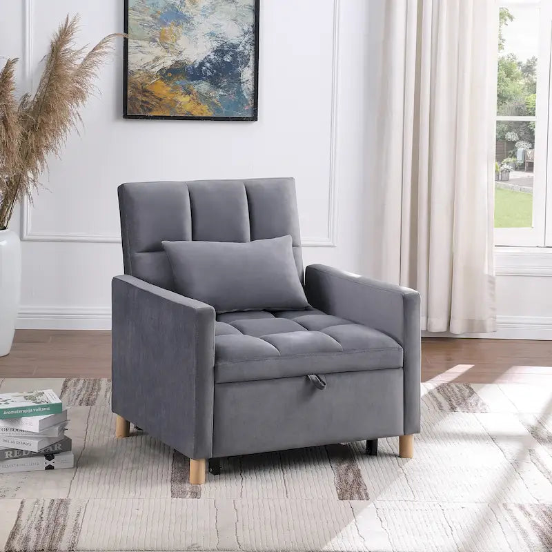Fauteuil convertible, 3-en-1 réglable, individuel