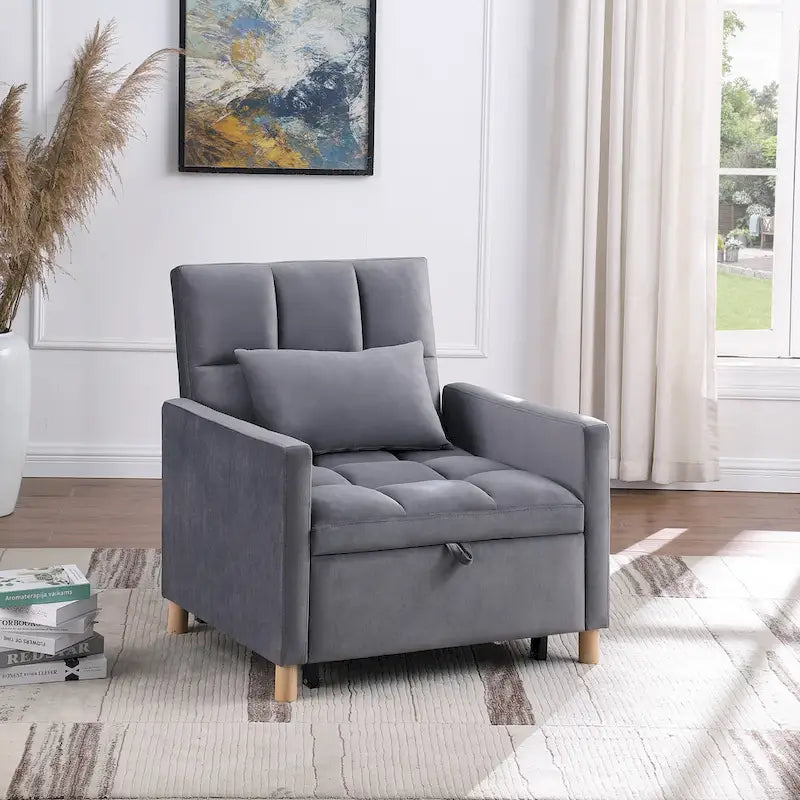 Fauteuil convertible, 3-en-1 réglable, individuel