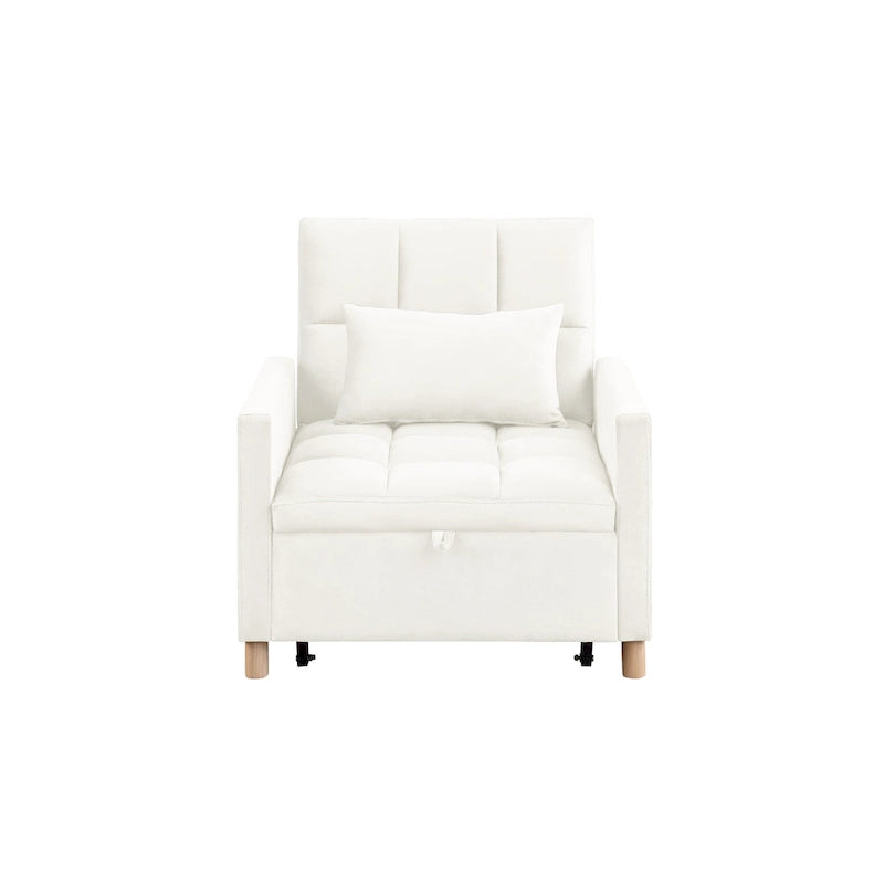 Fauteuil convertible, 3-en-1 réglable, individuel