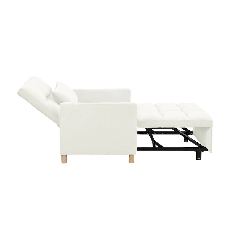 Fauteuil convertible, 3-en-1 réglable, individuel