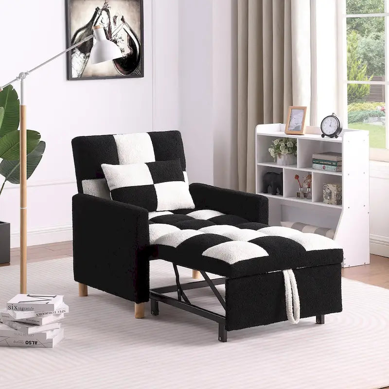 Fauteuil convertible, 3-en-1 réglable, individuel