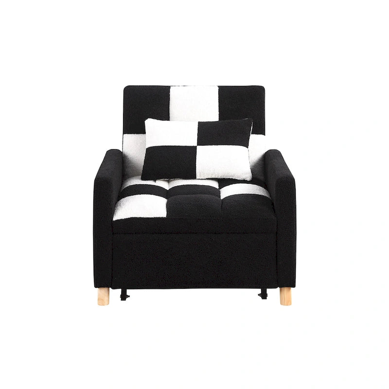 Fauteuil convertible, 3-en-1 réglable, individuel