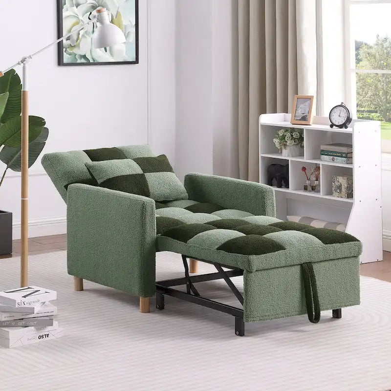 Fauteuil convertible, 3-en-1 réglable, individuel
