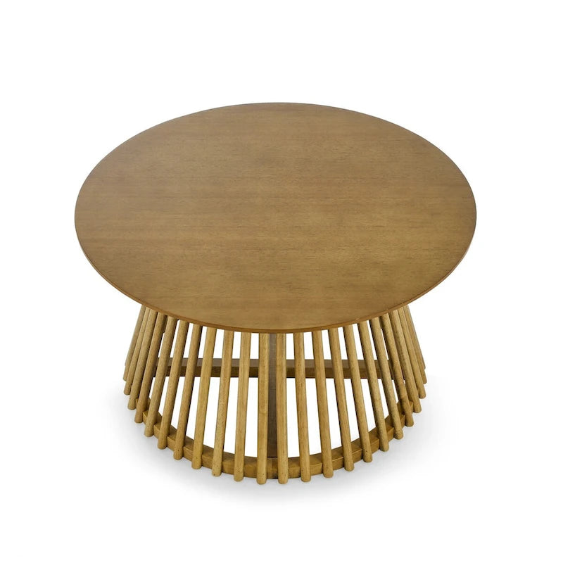 Table basse carrée en bois, profil bas, 1 place, salon, marron / noyer foncé / noir