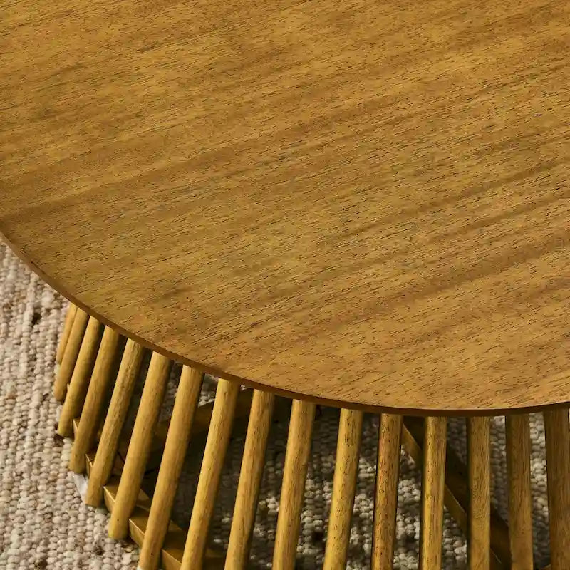 Table basse carrée en bois, profil bas, 1 place, salon, marron / noyer foncé / noir