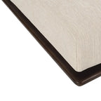 Méridienne Mid-Century 1 place anthracite / bleu marine / beige